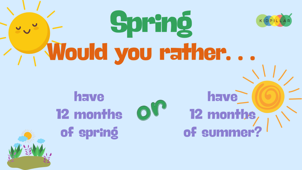 Spring would you rather for adults