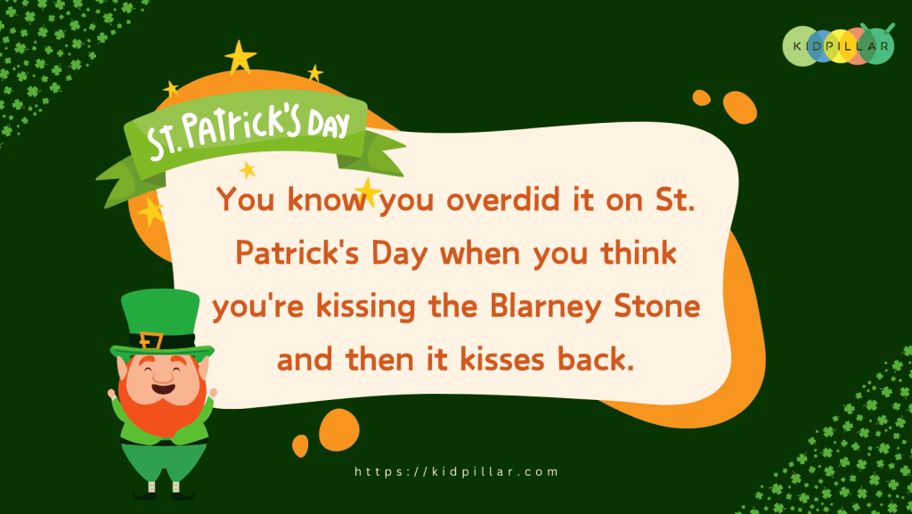 st. paddy's day jokes one-liners