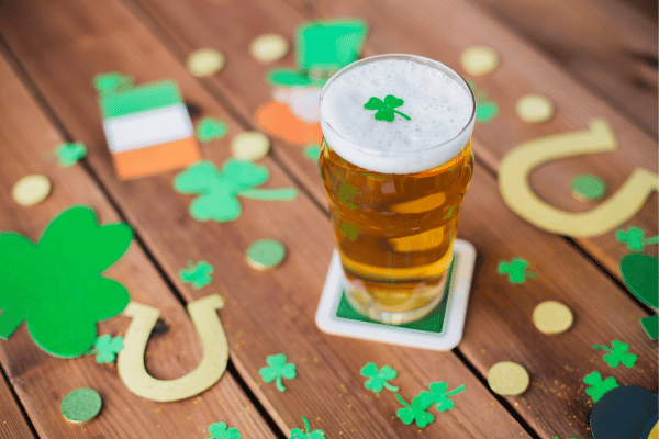 Beer drinking - surprising facts about St. patrick's day