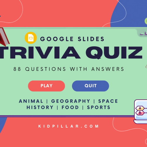 Trivia for classroom google slides