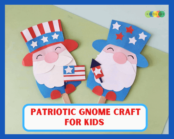 Uncle Sam Gnome Puppets Craft