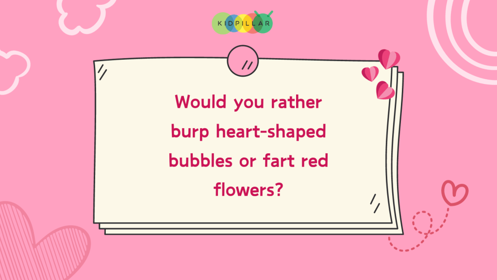 valentine's day would you rather for kindergarten