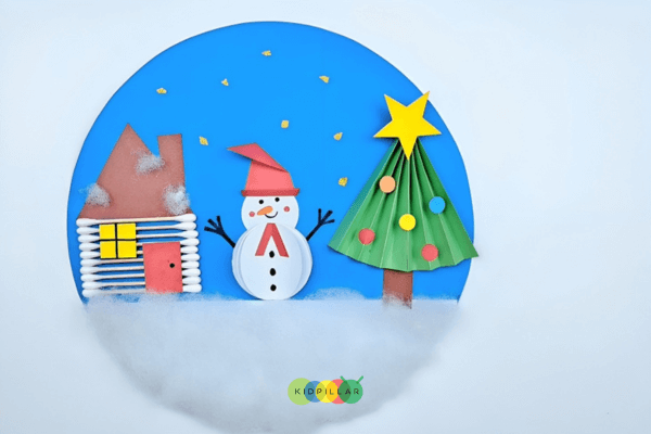 Winter Night Scene Craft